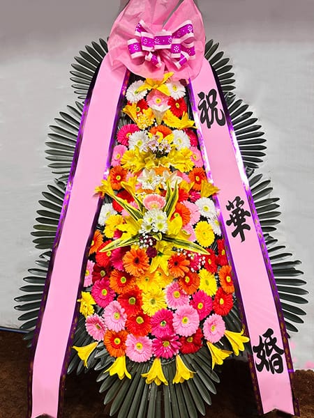 드마레웨딩컨벤션 해외 유학 시절 동고동락한 친구들이 보낸 뜻깊은 꽃선물